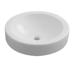 Lavamanos Circular Sobreponer Vencerámica Piamonte Blanco